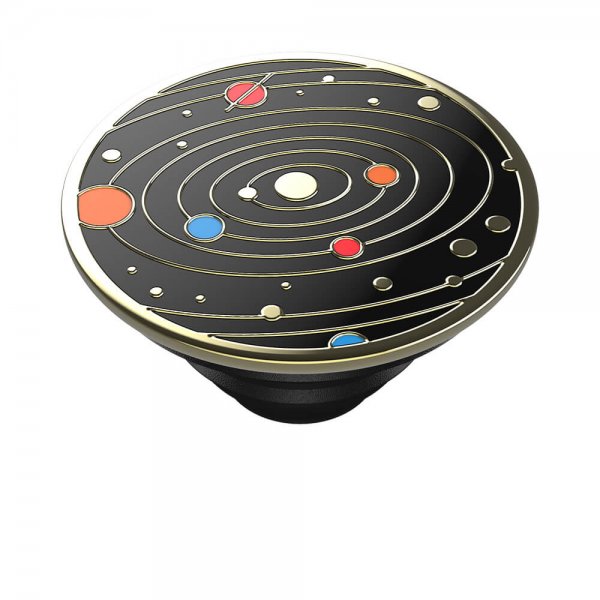 Popsockets PopGrip Enamel Solar flare Musta