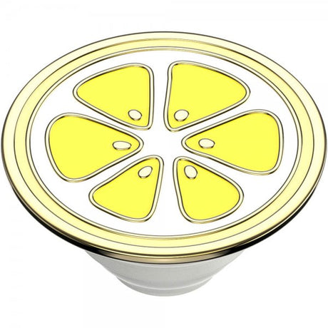 Popsockets PopGrip Enamel Lemon Slice Yellow
