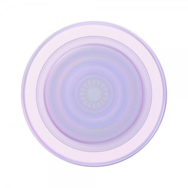 Popsockets PopGrip MagSafelle, opaalinhohtoinen, läpinäkyvä