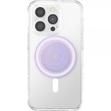 Popsockets PopGrip MagSafelle, opaalinhohtoinen, läpinäkyvä