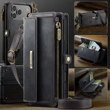 CaseMe iPhone 17 Pro Max/iPhone 18 Pro Max Kotelo C39 Series Musta