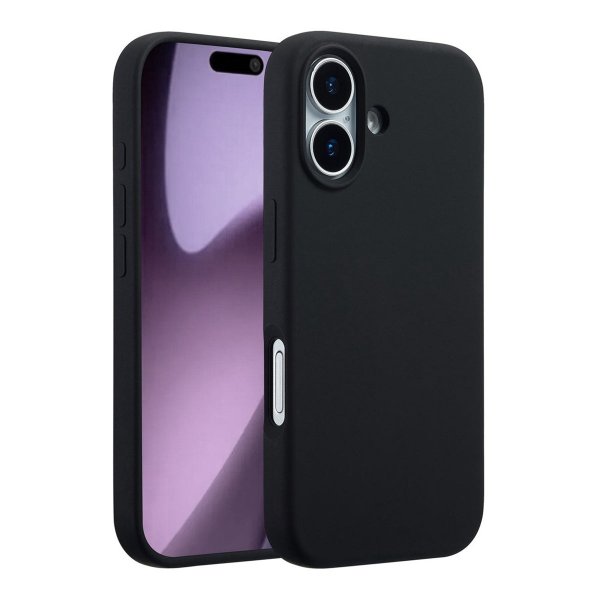 Rvelon iPhone 17 -silikonikuori MagSafe-yhteensopiva, musta