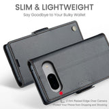 CaseMe Google Pixel 8 Kotelo 023 Series Musta