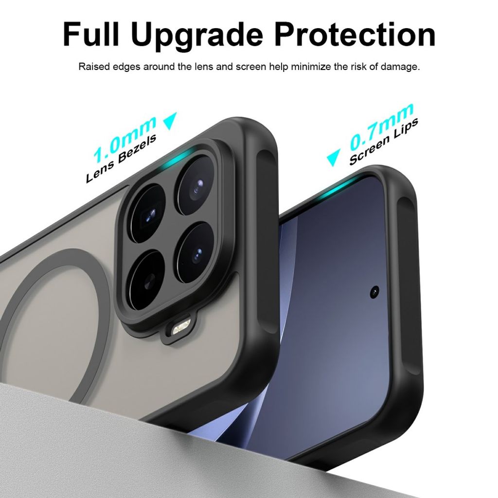 Xiaomi 17T Pro Kuori Pesty MagSafe Musta