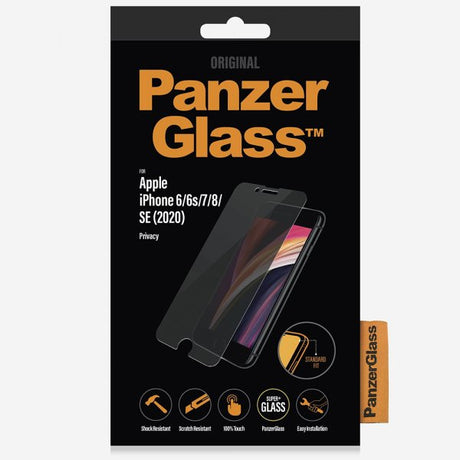 PanzerGlass iPhone 6/6S/7/8/SE Näytönsuoja Privacy Standard Fit