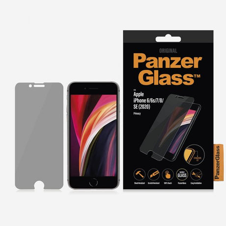 PanzerGlass iPhone 6/6S/7/8/SE Näytönsuoja Privacy Standard Fit