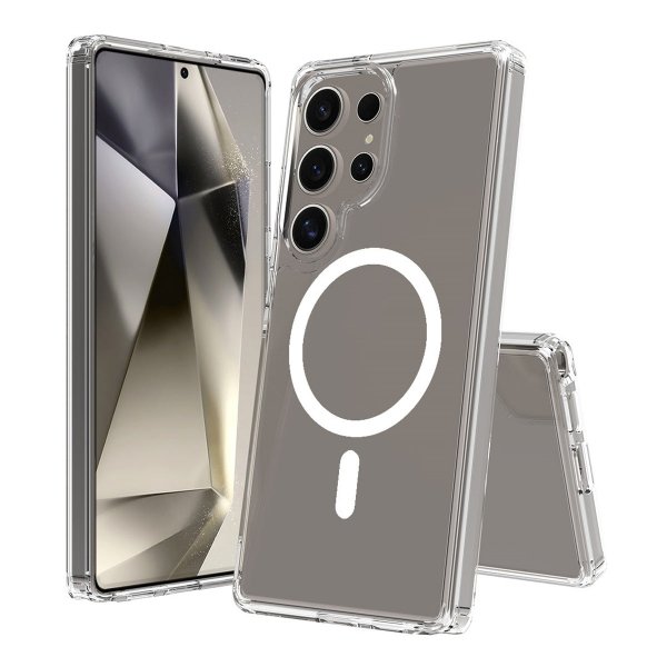 Samsung Galaxy S25 Ultra Kuori MagSafe TPU Läpinäkyvä