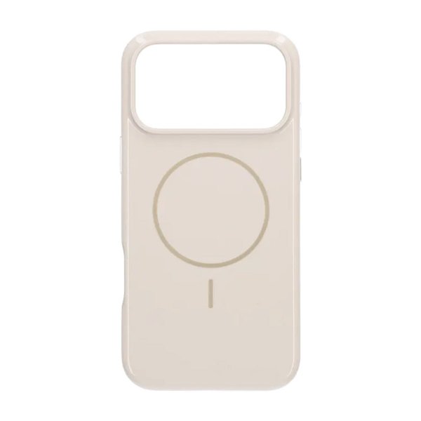 Rvelon iPhone 17 Pro Suojakuori TPU MagSafe Beige