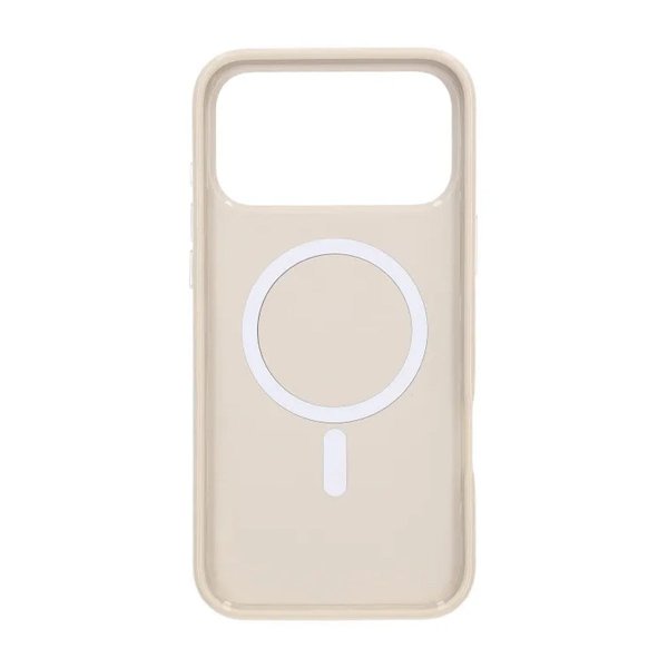 Rvelon iPhone 17 Pro Suojakuori TPU MagSafe Beige