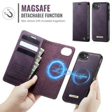 CaseMe iPhone 16e/iPhone 17e Kotelo C49 Series Violetti