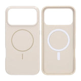 Rvelon iPhone 17 Pro Suojakuori TPU MagSafe Beige