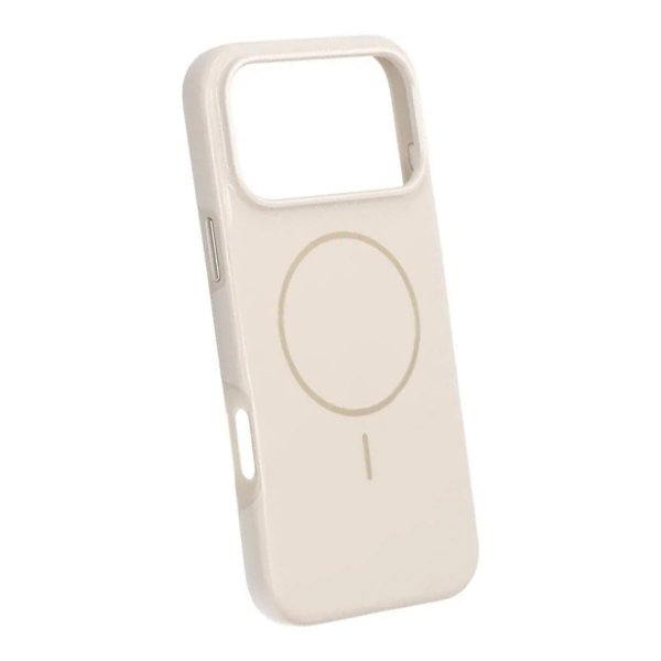 Rvelon iPhone 17 Pro Suojakuori TPU MagSafe Beige