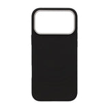 iPhone 17 Pro Max Kuori Silikoni MagSafe Musta