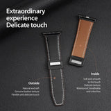 Dux Ducis Apple Watch 44/45/46mm/Ultra 49mm Ranneke YA Series Musta