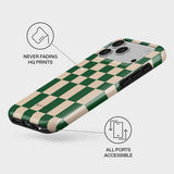 Burga iPhone 17 Pro Max -suojakuori Tough MagSafe Ivy League