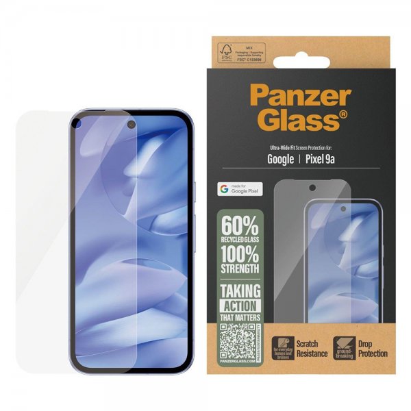 PanzerGlass Google Pixel 9a Näytönsuoja Ultra-Wide Fit