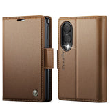 CaseMe Samsung Galaxy Z Fold 8 Kotelo 023 Series Ruskea