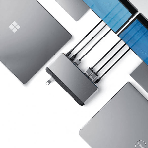 ALOGIC Prime MX2 USB-C Kaksinäyttöinen DP 100W PD Telakka