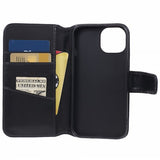Nordic Covers iPhone 12 Mini Kotelo Essential Leather Raven Black