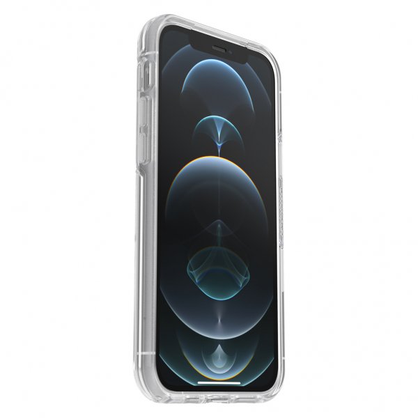 Otterbox iPhone 12/iPhone 12 Pro -kuori, Symmetry Series, läpinäkyvä