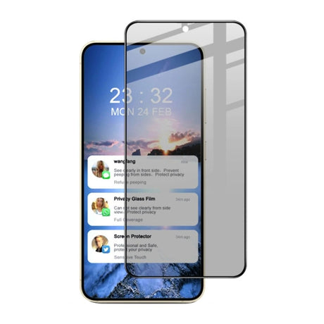 Rvelon Samsung Galaxy S24/S25 Näytönsuoja Asennuskehys Privacy
