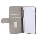 Gear iPhone 6/6S/7/8/SE Suojakotelo korttipaikalla Ruusunpunainen