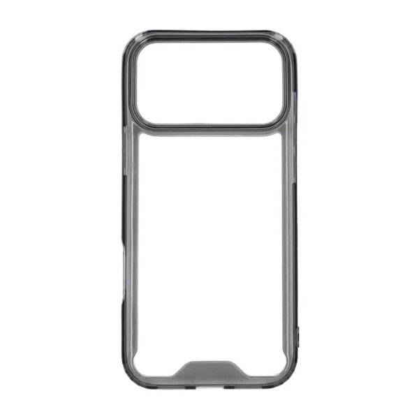 iPhone 17 Pro Max -suojakuori, TPU-kuori, musta