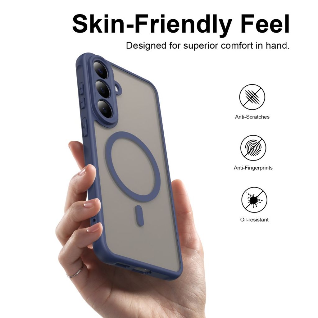 Samsung Galaxy S26 FE Kuori Himmeä MagSafe Sininen