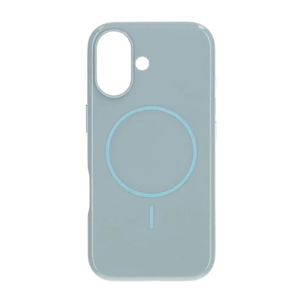 Rvelon iPhone 17 -kuori aaltoilevalla MagSafe-kuviolla, vihreä