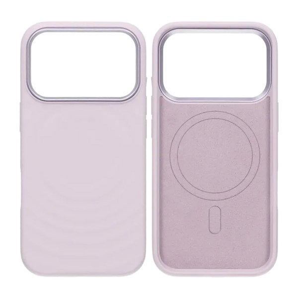 iPhone 17 Pro Silikonikuori MagSafella, violetti