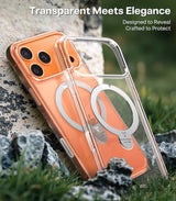 Torras iPhone 17 Pro Max Kuori Ostand Q3 Spin Kirkas