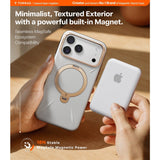 Torras iPhone 17 Pro Max Kuori Ostand Q3 Vegskin Pearl Gray