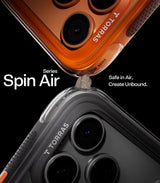 Torras iPhone 17 Pro Kuori Ostand Q3 Air Shadow Black