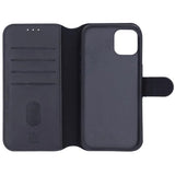 Rvelon iPhone 11 -kotelo, taitettava korttitasku, sininen