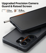 Torras Samsung Galaxy S26 Ultra Kuori Ostand Q3 Spin Obsidian Black