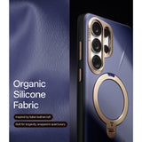Torras Samsung Galaxy S26 Ultra Kuori Ostand Q3 Vegskin Dark Purple
