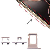 Napit ja SIM-korttipidike iPhone 16 Prolle ja 16 Pro Maxille – Hiekanvärinen titaani