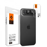 Spigen iPhone Air -kamerasuojalasi GLAS.tR EZ Fit Optik Pro, 2 kpl, musta