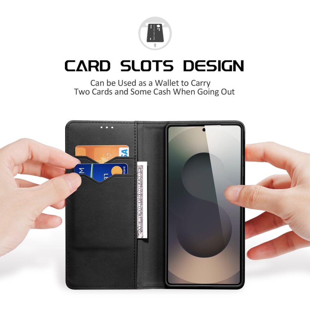 Dux Ducis Samsung Galaxy S26 Ultra Kotelo Hivo Series Musta