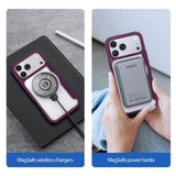 Dux Ducis iPhone 17 Pro Max/18 Pro Max Kotelo Skin X Pro Series Kickstand MagSafe Punainen