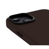 Decoded iPhone 14 Plus -kuoret, nahkainen takakansi, ruskea