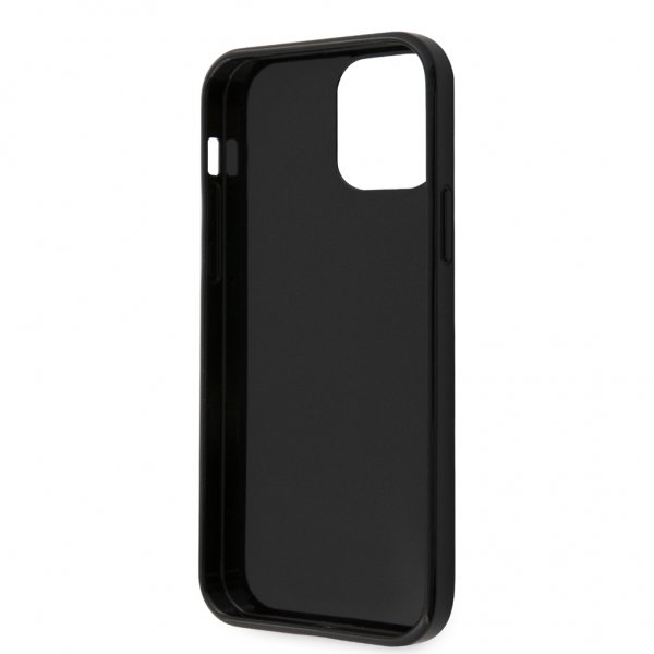 BMW iPhone 12/iPhone 12 Pro Suojakuori Carbon & Alu Musta