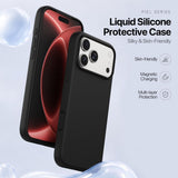 Dux Ducis iPhone 17 Pro Max/iPhone 18 Pro Max Kuori Piel Series MagSafe Musta