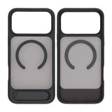 Rvelon iPhone 17 Pro Kotelo jalustalla MagSafe Musta