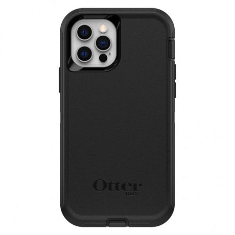 Otterbox iPhone 12/iPhone 12 Pro Suojakuori Defender Musta