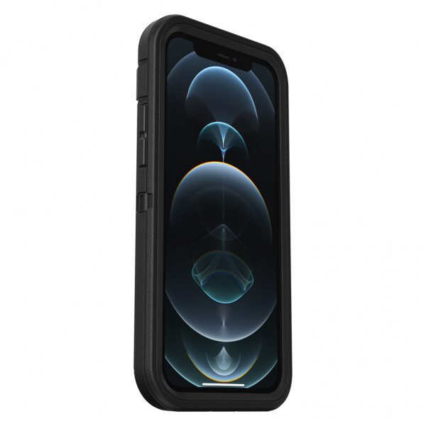 Otterbox iPhone 12/iPhone 12 Pro Suojakuori Defender Musta