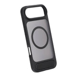 Rvelon iPhone Air -kuori jalustalla, musta