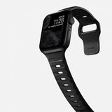 Nomad Apple Watch 44/45/46mm/Apple Watch Ultra ranneke Sport Band musta