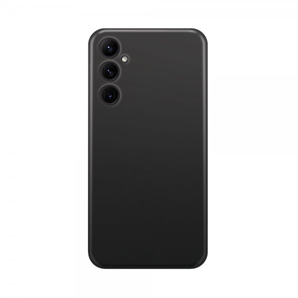Xqisit Samsung Galaxy A14 Silikonisuojakuori Musta