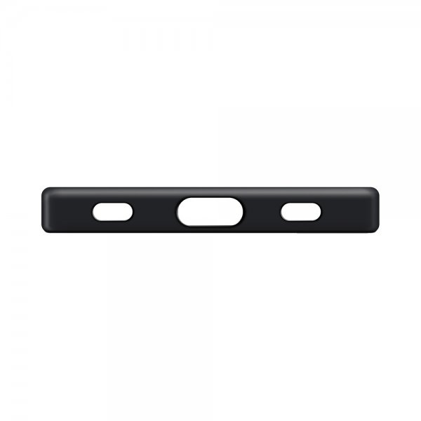 Xqisit Samsung Galaxy A34 5G kuori, silikonikotelo, musta